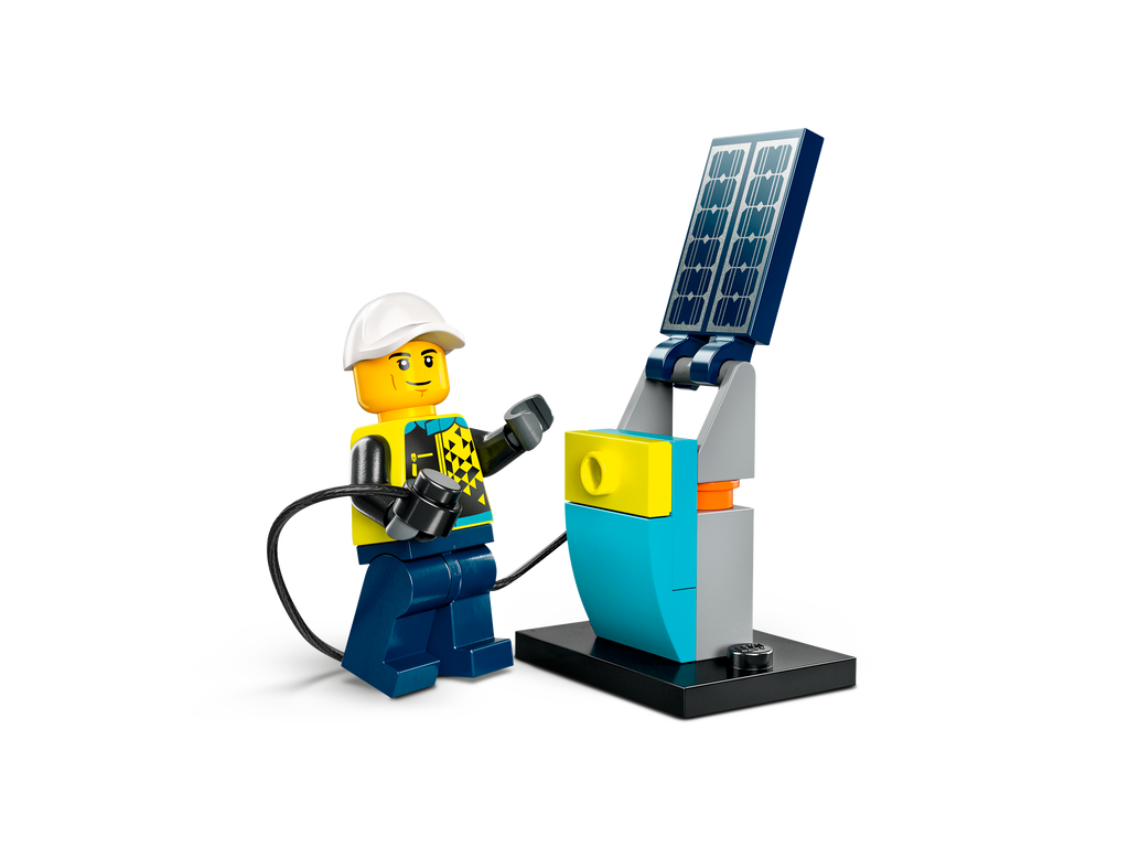 LEGO® City Electric Sports Car - Xe Thể Thao Điện Đồ Chơi Lắp Ráp - LEGO City 60383 - Góc nhìn khác 3