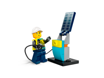 LEGO® City Electric Sports Car - Xe Thể Thao Điện Đồ Chơi Lắp Ráp - LEGO City 60383 - Góc nhìn khác 3