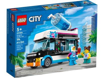 LEGO® City Penguin Slushy Van - Xe Bán Kem Tuyết Cánh Cụt - LEGO 60384 - Hình ảnh sản phẩm