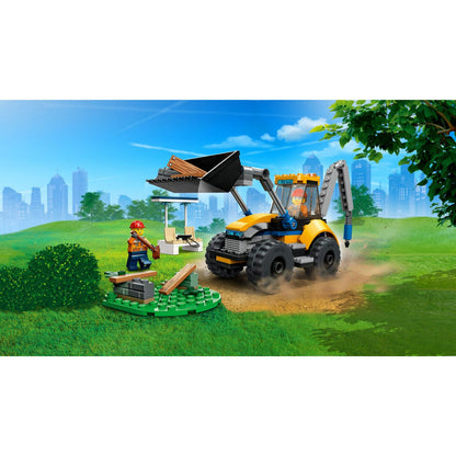 LEGO® City Construction Digger - Xe Xúc Xây Dựng 60385 - LEGO City LEGO - ảnh 2 - Đồ chơi xây dựng