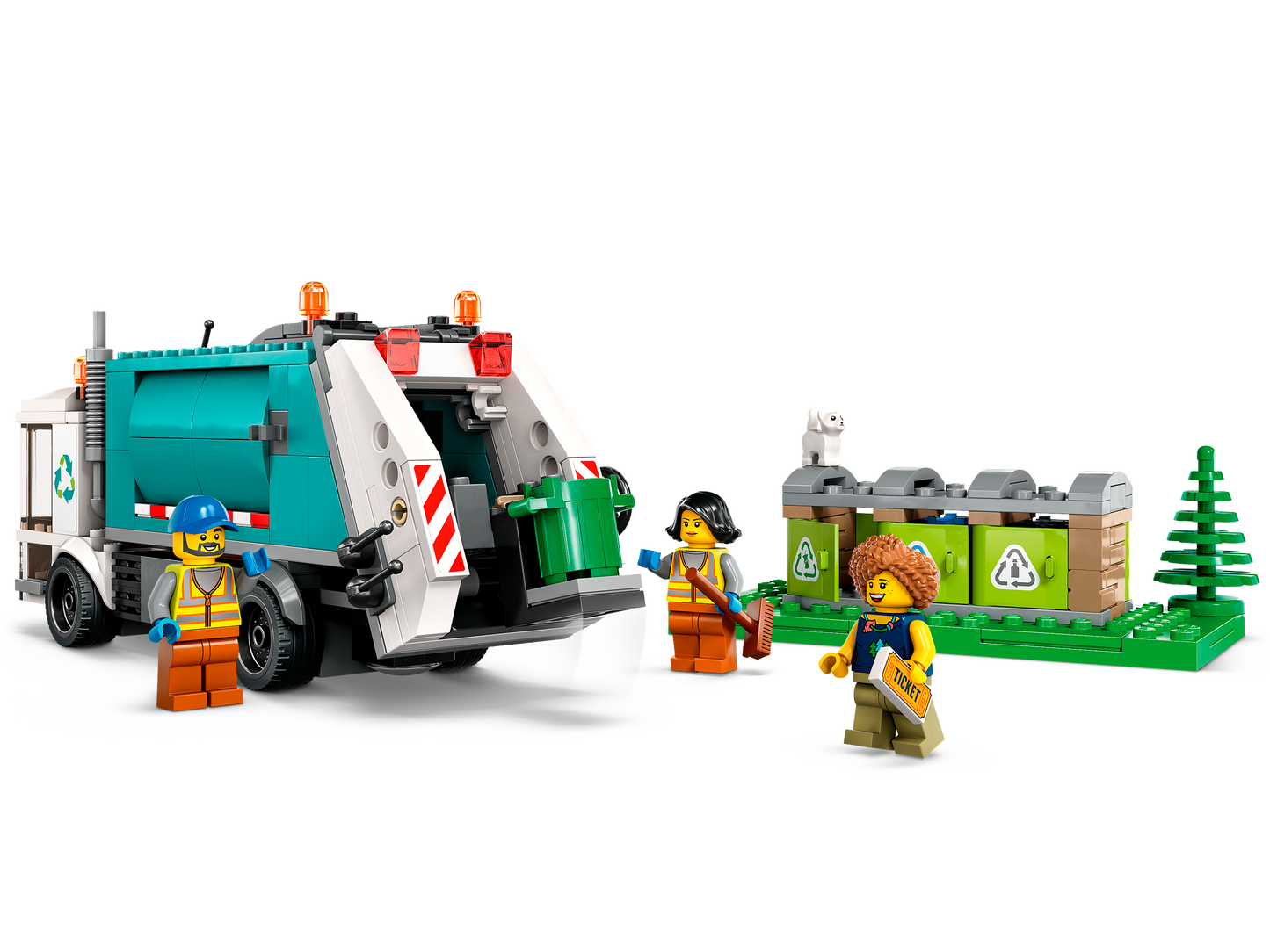 LEGO® City Penguin Slushy Van - Xe Bán Kem Tuyết Cánh Cụt - LEGO 60384 - Hình ảnh bổ sung 5