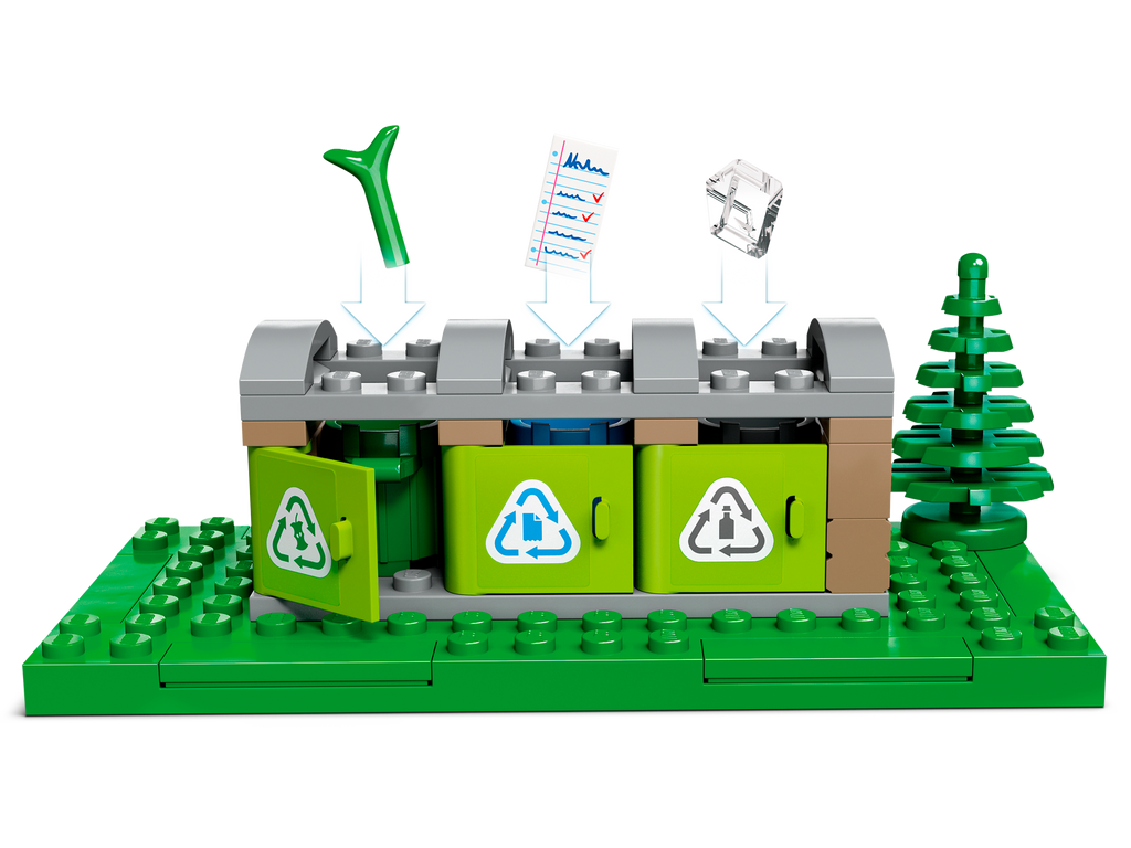 LEGO® City Recycling Truck - Xe rác tái chế mô hình - LEGO 60386 - Hình ảnh bổ sung 5