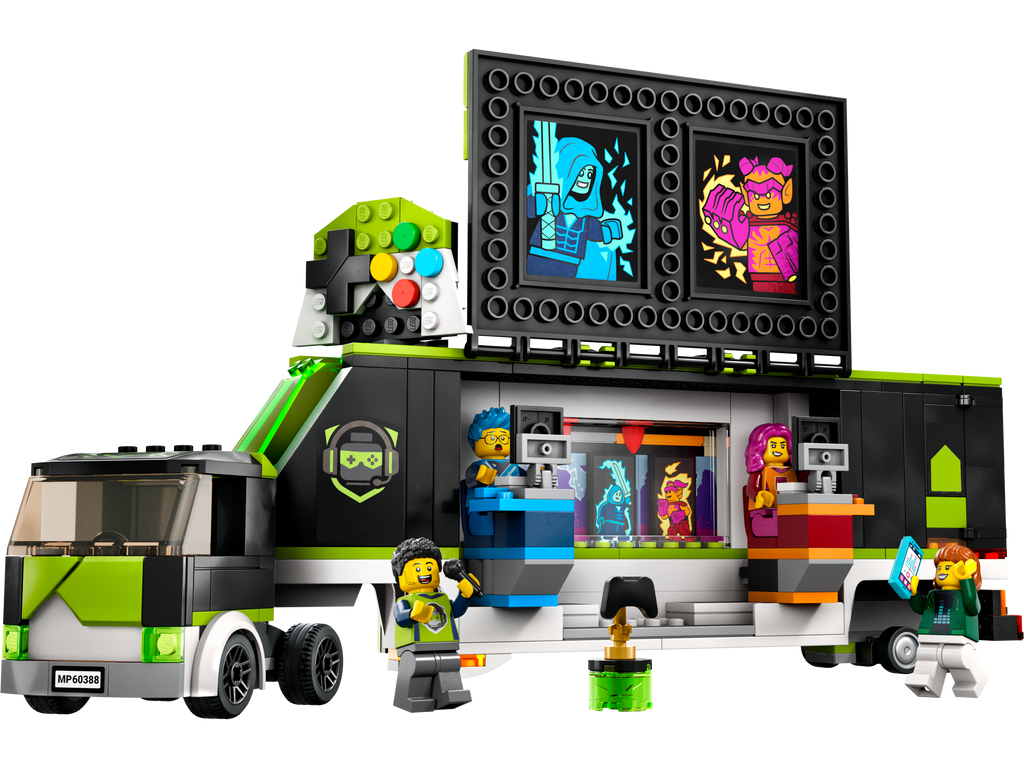 LEGO® City Gaming Tournament Truck - Xe Tải Giải Đấu Gaming LEGO 60388 - Hình ảnh chi tiết 2
