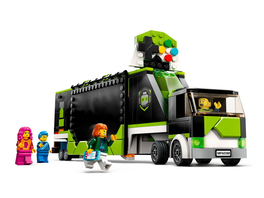 LEGO® City Gaming Tournament Truck - Xe Tải Giải Đấu Gaming LEGO 60388 - Góc nhìn khác 3
