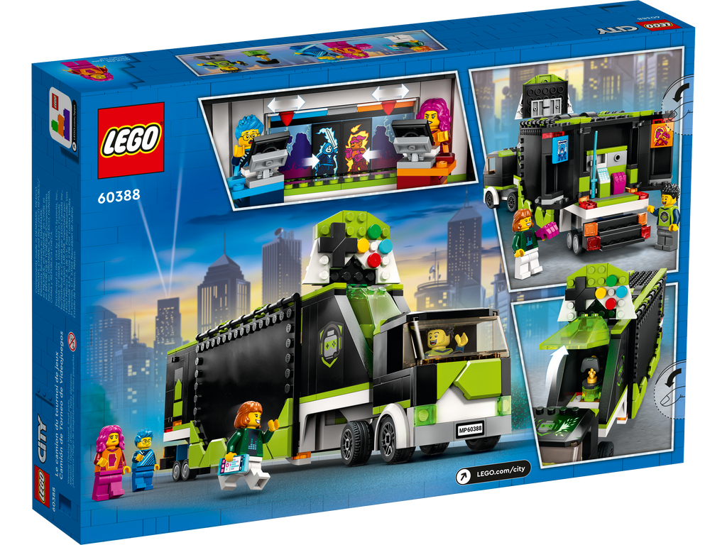 LEGO® City Gaming Tournament Truck - Xe Tải Giải Đấu Gaming LEGO 60388 LEGO - ảnh 2 - LEGO City