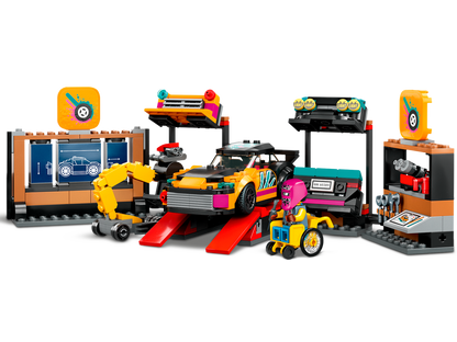 LEGO® City Custom Car Garage - Đồ chơi lắp ráp Gara Độ Xe Thành Phố - LEGO 60389 - Góc nhìn khác 3