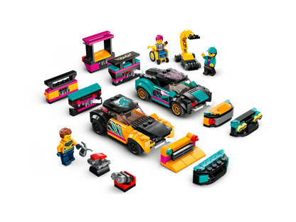 LEGO® City Custom Car Garage - Đồ chơi lắp ráp Gara Độ Xe Thành Phố - LEGO 60389 - Hình ảnh chi tiết 2