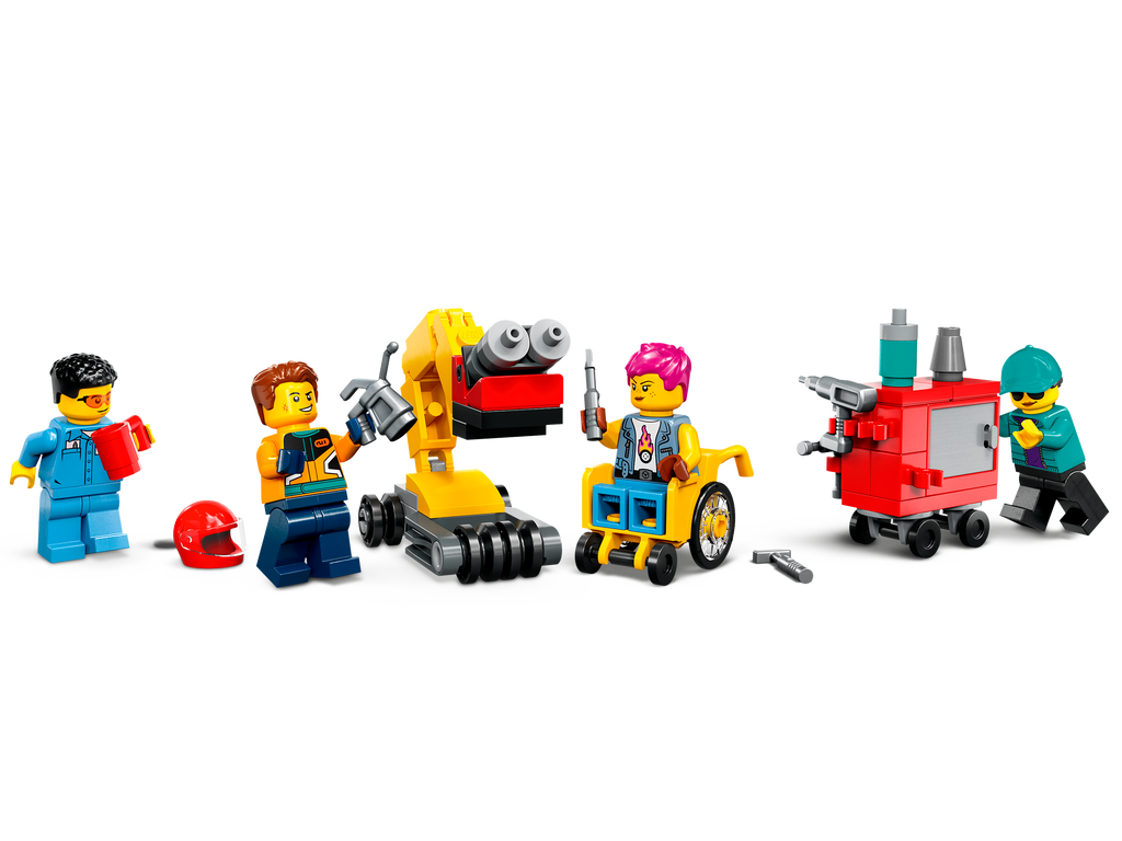 LEGO® City Custom Car Garage - Đồ chơi lắp ráp Gara Độ Xe Thành Phố - LEGO 60389 - Hình ảnh bổ sung 5