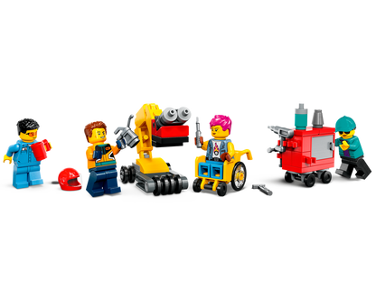 LEGO® City Custom Car Garage - Đồ chơi lắp ráp Gara Độ Xe Thành Phố - LEGO 60389 - Hình ảnh bổ sung 5