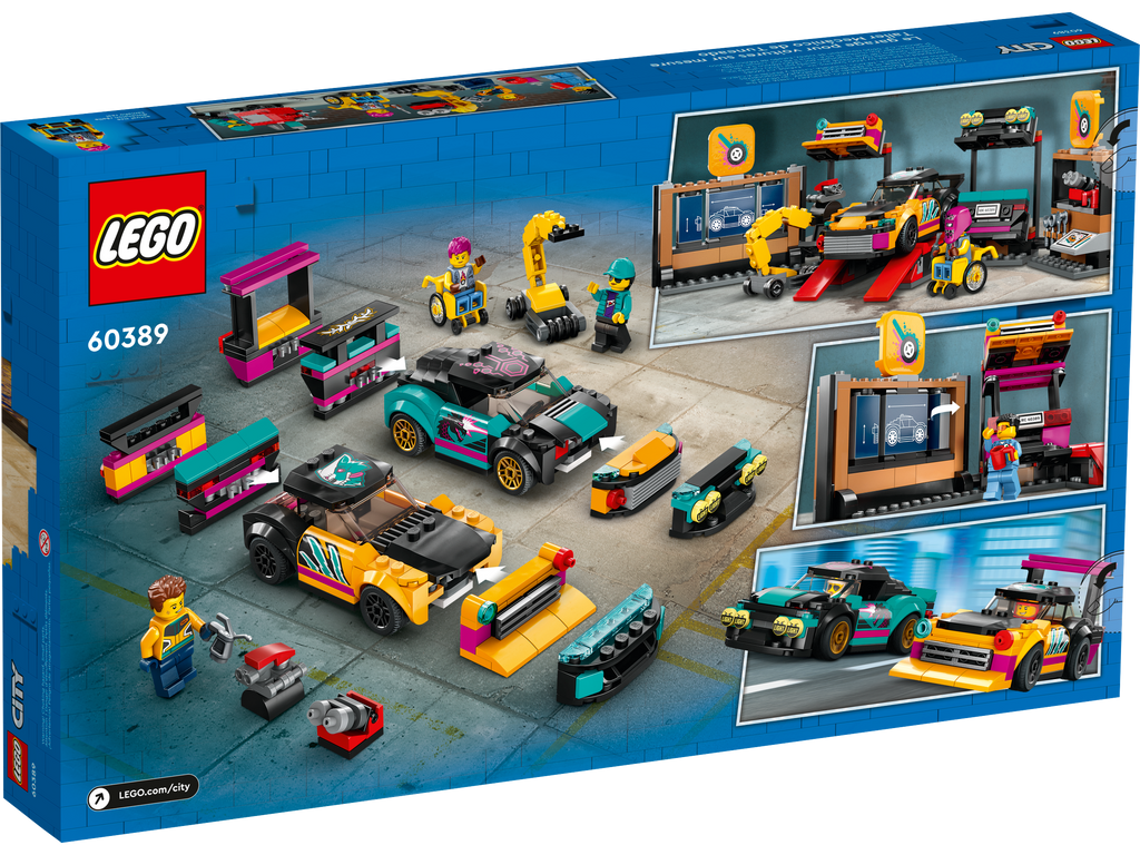 LEGO® City Custom Car Garage - Đồ chơi lắp ráp Gara Độ Xe Thành Phố - LEGO 60389 - Hình ảnh bổ sung 7