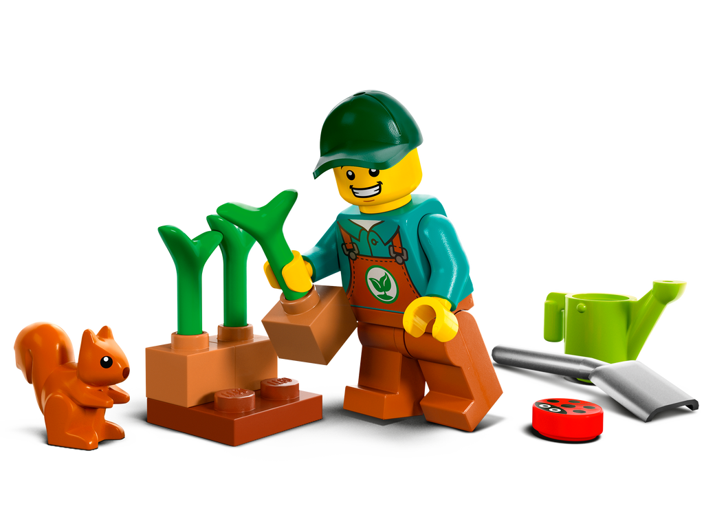LEGO® City Park Tractor - Xe Máy Cày Công Viên Đồ Chơi Lắp Ráp LEGO 60390 - Hình ảnh chi tiết 2