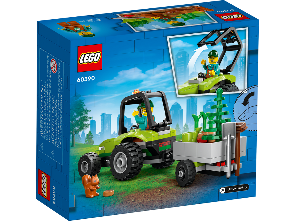 LEGO® City Park Tractor - Xe Máy Cày Công Viên Đồ Chơi Lắp Ráp LEGO 60390 - Góc nhìn khác 3