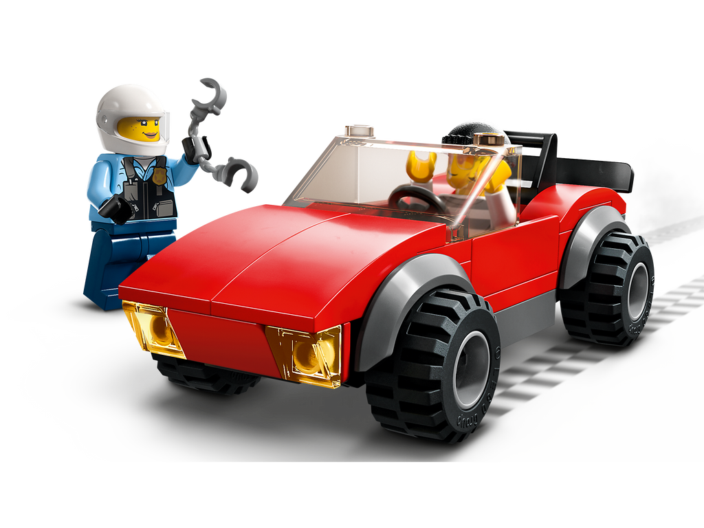 LEGO® City Police Bike Car Chase - Đồ chơi lắp ráp Mô tô Cảnh sát rượt đuổi - LEGO 60392 - Hình ảnh chi tiết 2