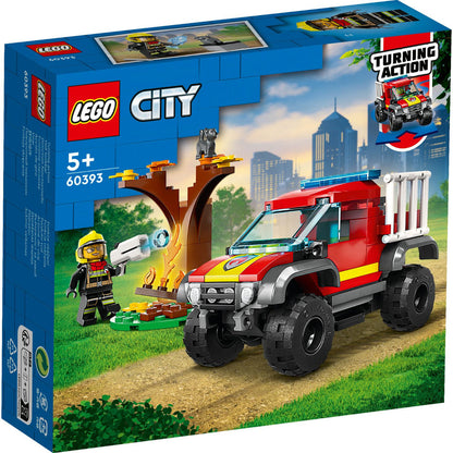 LEGO® City 4x4 Fire Truck Rescue - Đồ Chơi Lắp Ráp Xe Cứu Hỏa Địa Hình (60393) - Hình ảnh sản phẩm