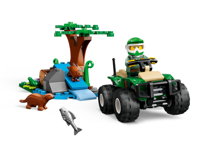 LEGO® City ATV and Otter Habitat - Đồ Chơi Lắp Ráp Xe Địa Hình và Rái Cá - LEGO 60394 - Hình ảnh chi tiết 2