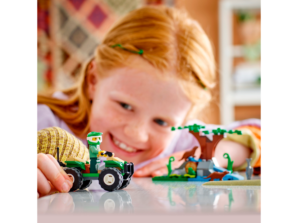 LEGO® City ATV and Otter Habitat - Đồ Chơi Lắp Ráp Xe Địa Hình và Rái Cá - LEGO 60394 - Hình ảnh bổ sung 5