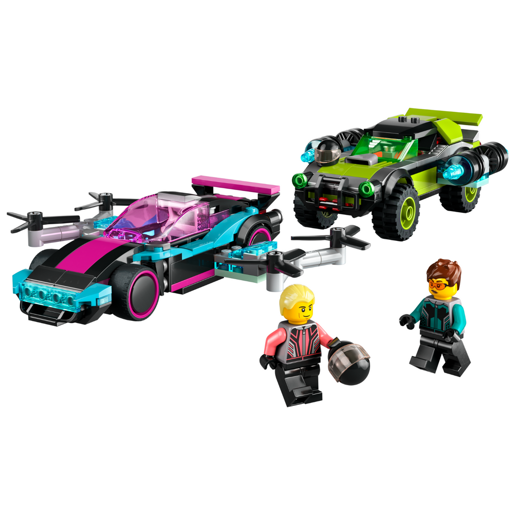 LEGO® City Modified Racing Cars - Xe đua đồ chơi lắp ráp tùy chỉnh - LEGO 60396 - Hình ảnh chi tiết 2