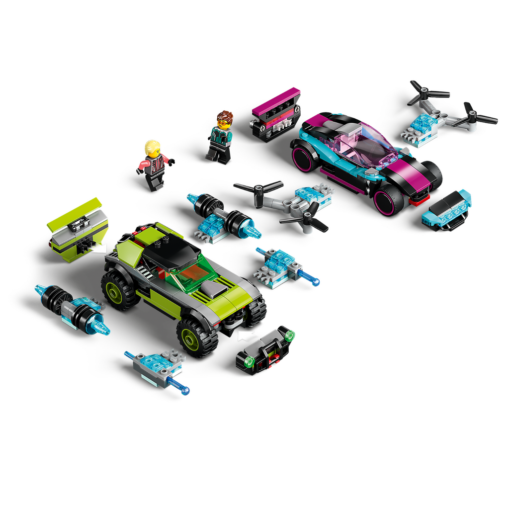 LEGO® City Modified Racing Cars - Xe đua đồ chơi lắp ráp tùy chỉnh - LEGO 60396 - Hình ảnh bổ sung 5