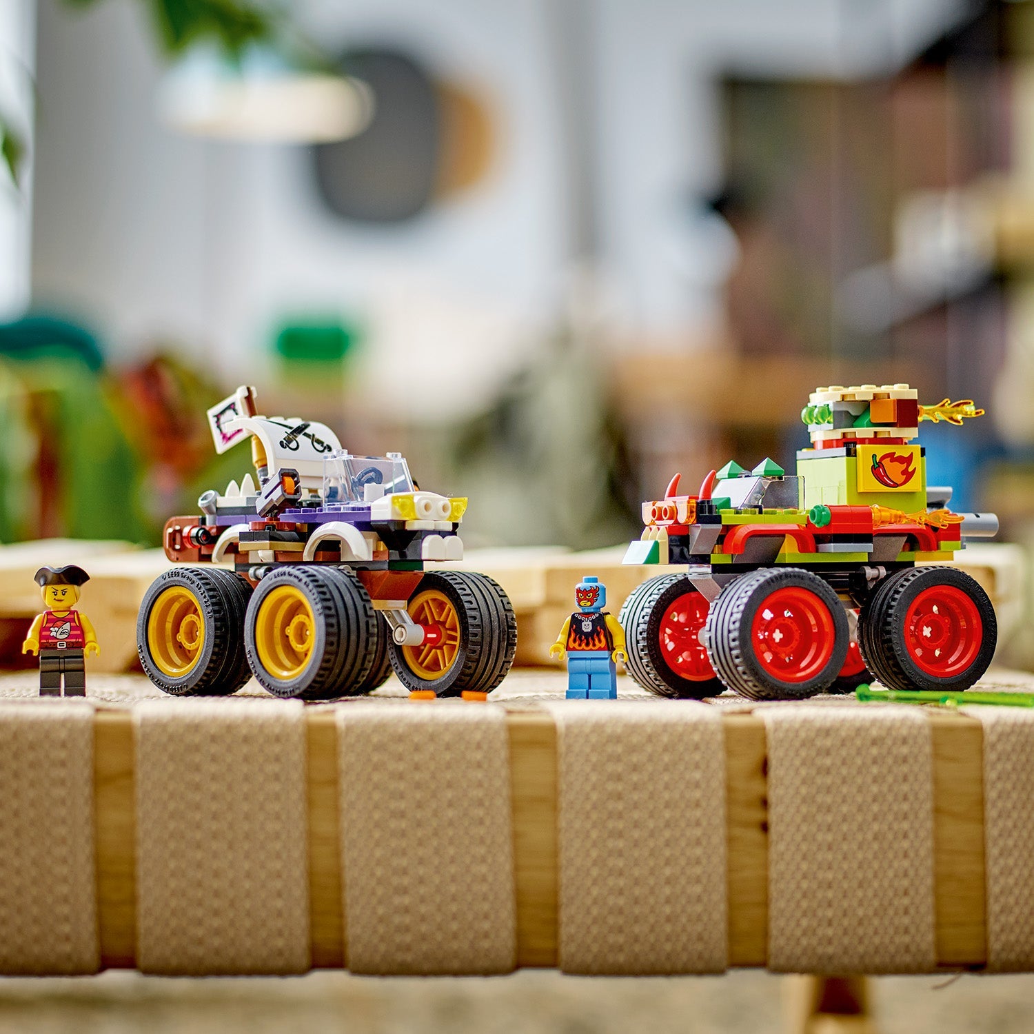 LEGO® City Monster Truck Race - Đồ Chơi Lắp Ráp Xe Tải Quái Vật - LEGO 60397 - Hình ảnh bổ sung 7