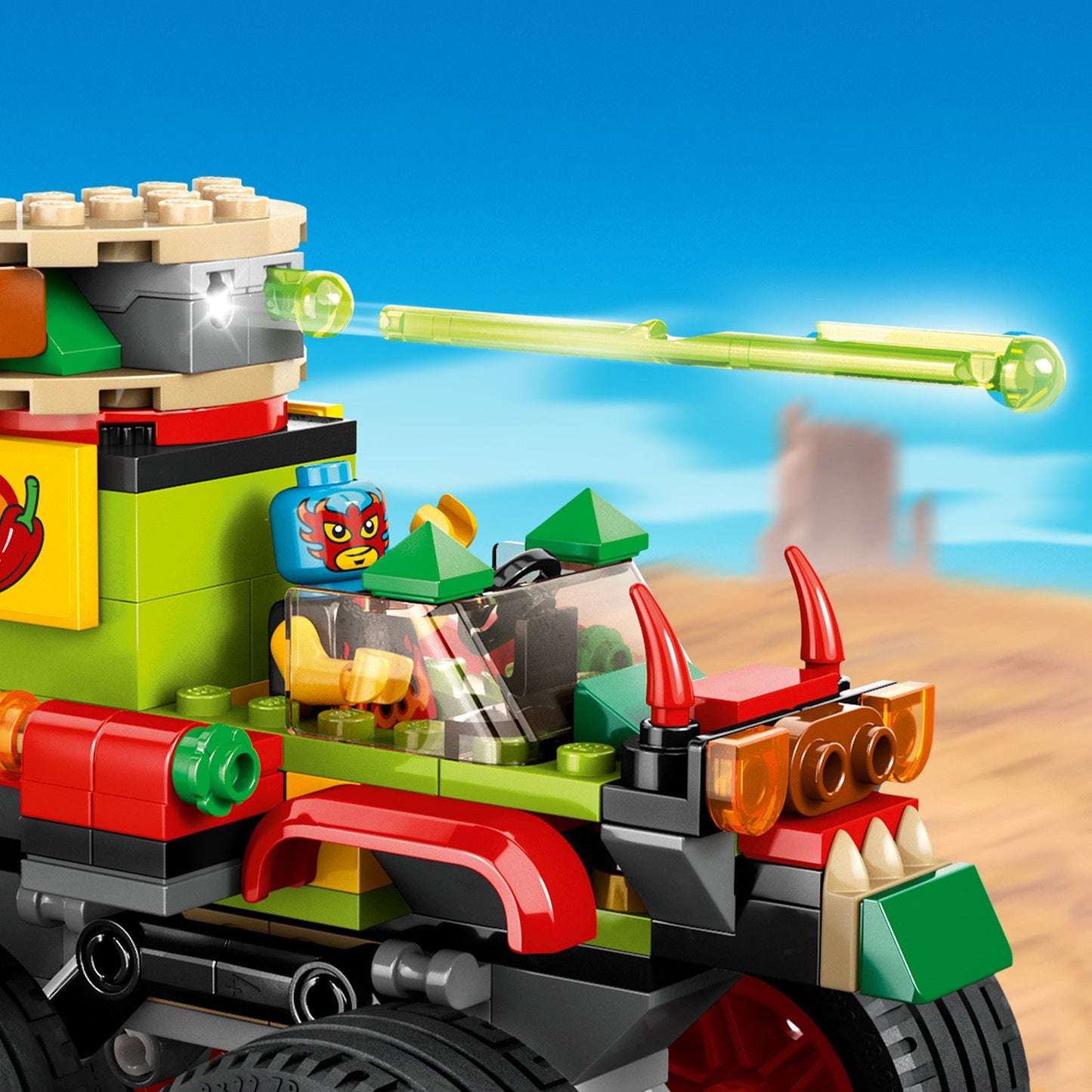 LEGO® City Monster Truck Race - Đồ Chơi Lắp Ráp Xe Tải Quái Vật - LEGO 60397 - Hình ảnh bổ sung 8