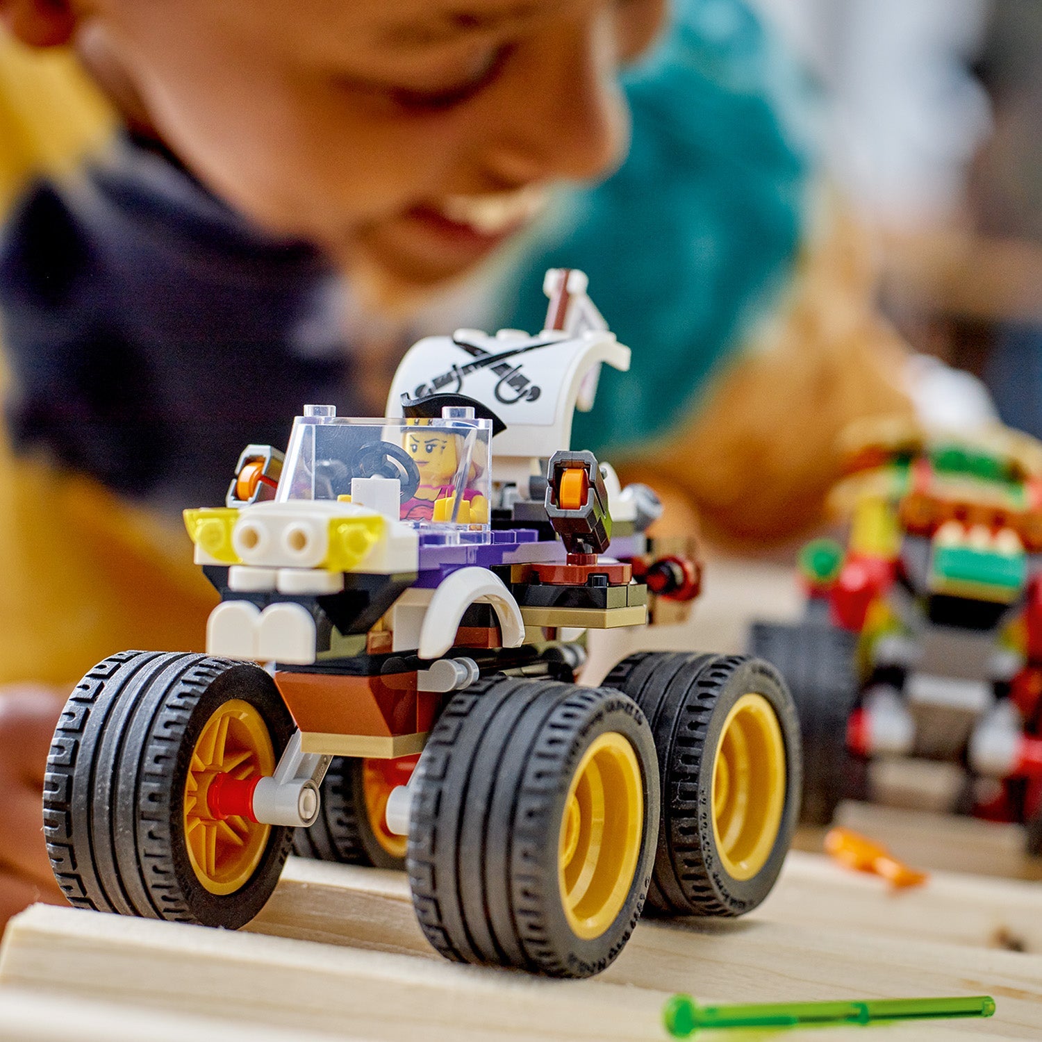 LEGO® City Monster Truck Race - Đồ Chơi Lắp Ráp Xe Tải Quái Vật - LEGO 60397 LEGO - ảnh 1 - LEGO City