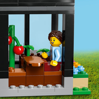 LEGO® City Family House and Electric Car - Mô Hình Ngôi Nhà Gia Đình Và Xe Điện LEGO City 60398 LEGO - ảnh 2 - Lego