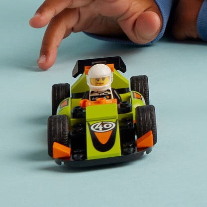 LEGO® City Green Race Car - Đồ chơi lắp ráp Xe Đua Màu Xanh - LEGO 60399 - Hình ảnh bổ sung 6