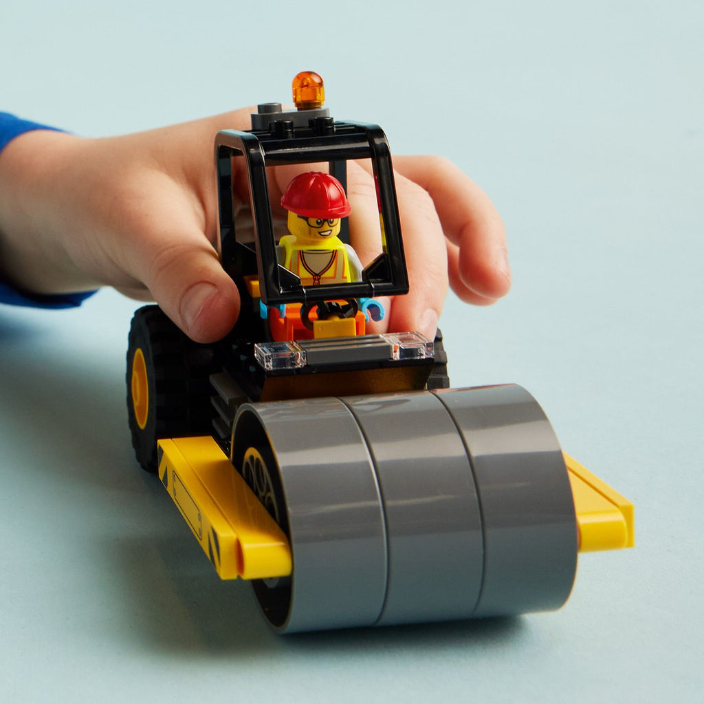 LEGO® City Construction Steamroller - Đồ Chơi Lắp Ráp Xe Lu Công Trường 60401