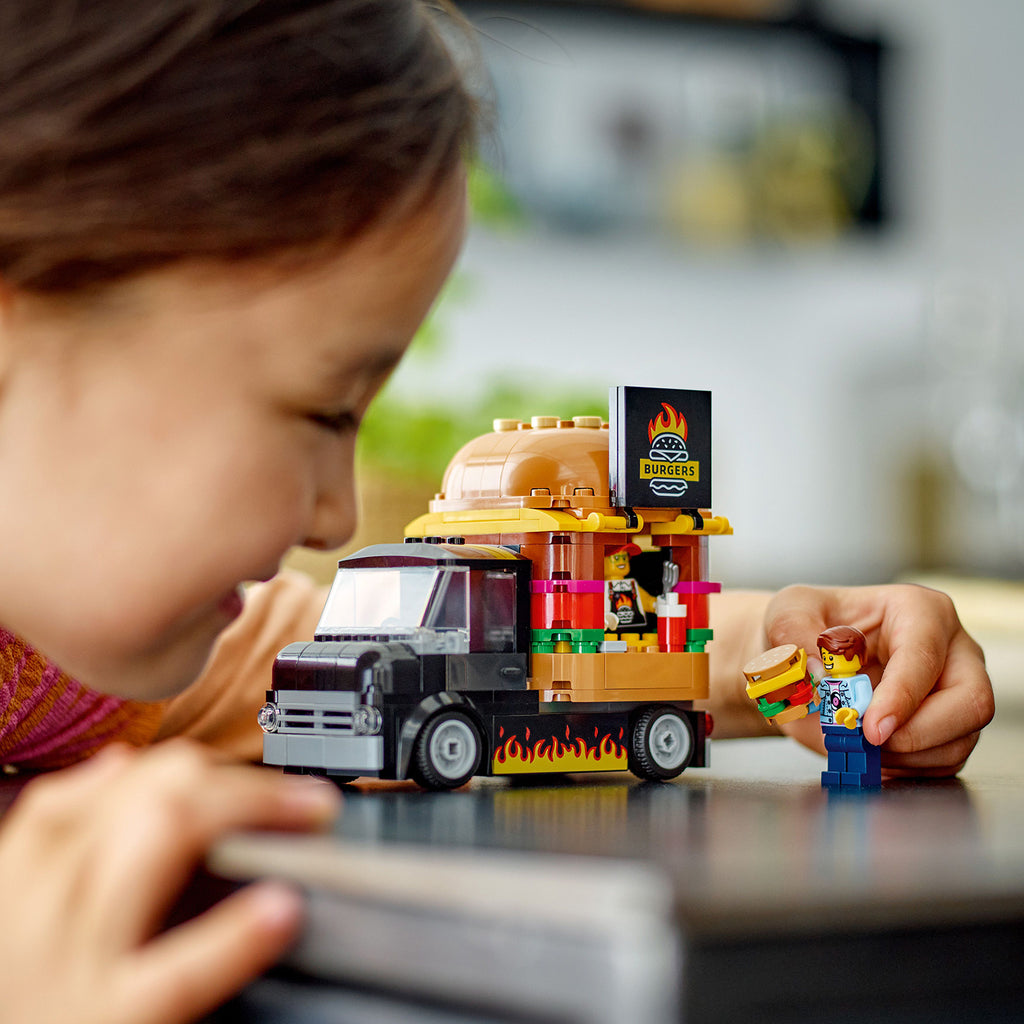 LEGO® City Burger Van - Xe Bán Burger Đồ Chơi Lắp Ráp - LEGO 60404 LEGO - ảnh 2 - LEGO
