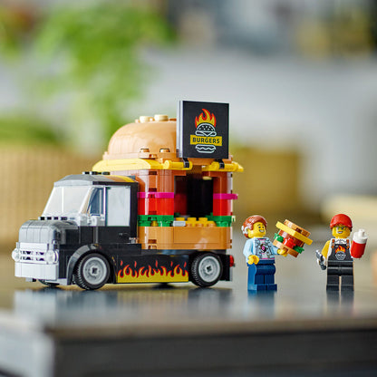 LEGO® City Burger Van - Xe Bán Burger Đồ Chơi Lắp Ráp - LEGO 60404 - Hình ảnh bổ sung 5