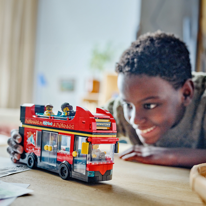 LEGO® City Red Double-Decker Sightseeing Bus - Xe Buýt Hai Tầng Đỏ LEGO 60407 LEGO - ảnh 2 - Lego