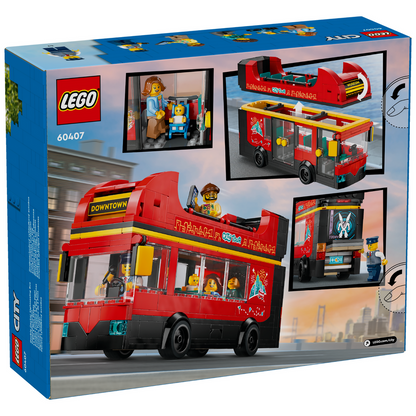 LEGO® City Red Double-Decker Sightseeing Bus - Xe Buýt Hai Tầng Đỏ LEGO 60407 - Hình ảnh bổ sung 5