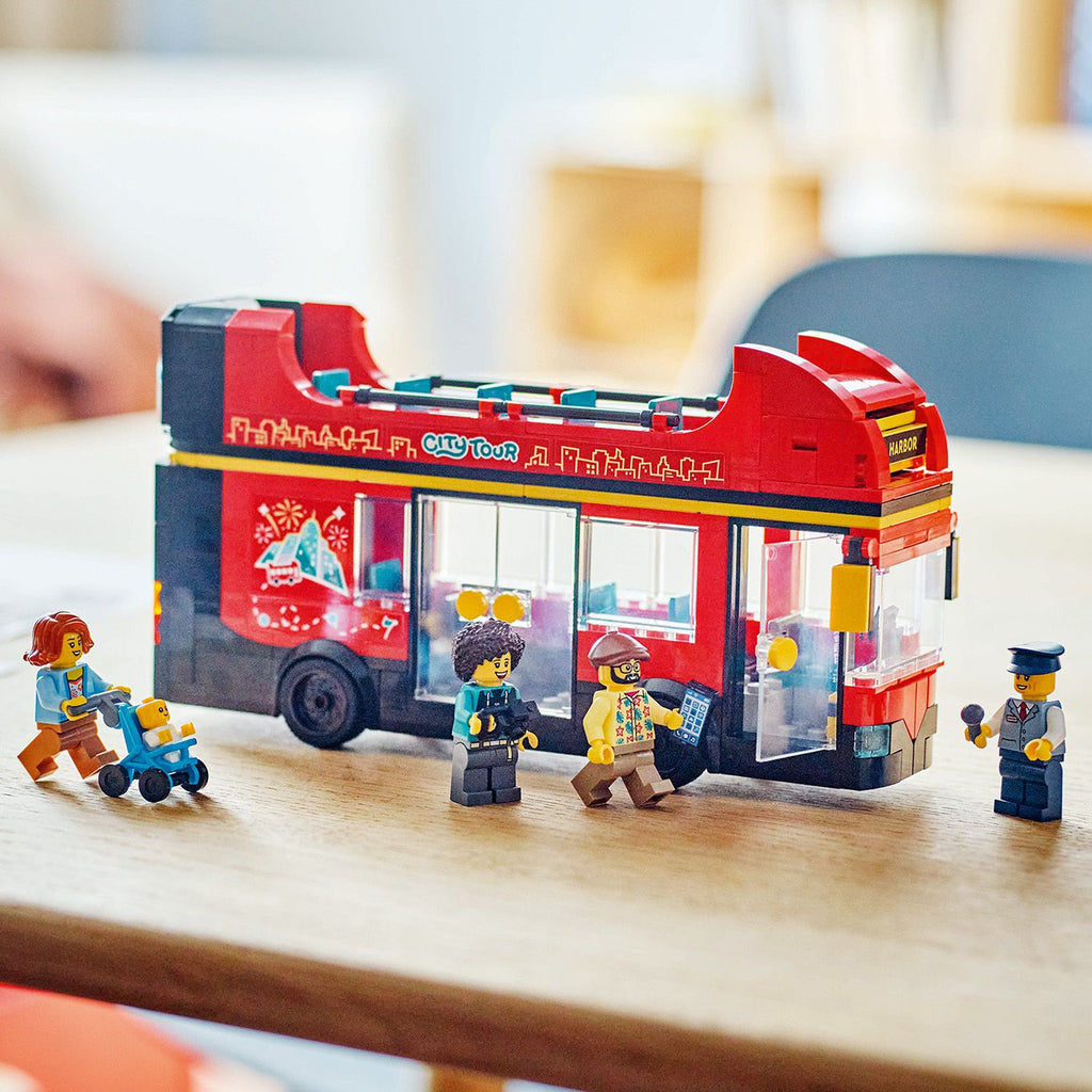 LEGO® City Red Double-Decker Sightseeing Bus - Xe Buýt Hai Tầng Đỏ LEGO 60407 LEGO - ảnh 3 - Lego