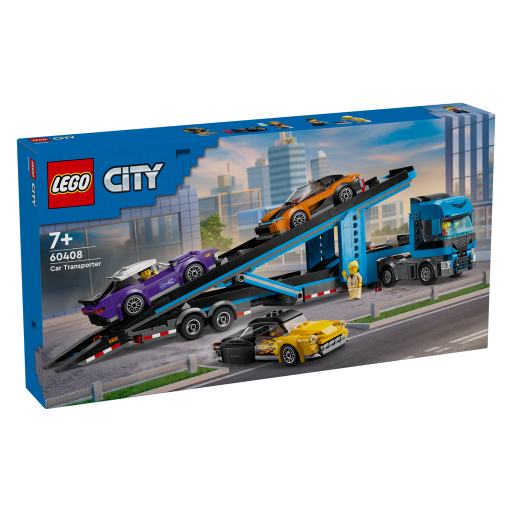 LEGO® City Car Transporter Truck with Sports Cars - Xe Tải Vận Chuyển Siêu Xe 60408 - LEGO - Hình ảnh sản phẩm