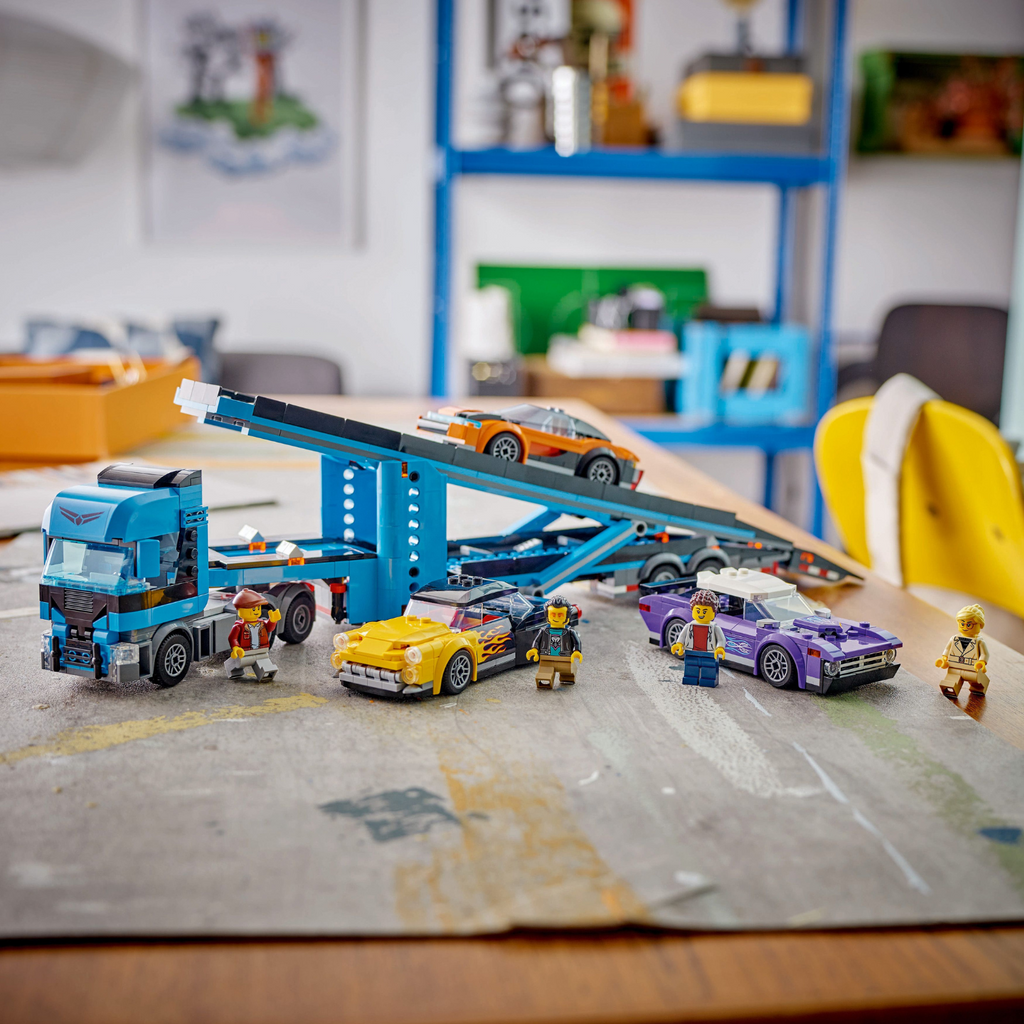 LEGO® City Car Transporter Truck with Sports Cars - Xe Tải Vận Chuyển Siêu Xe 60408 - LEGO LEGO - ảnh 1 - LEGO® City