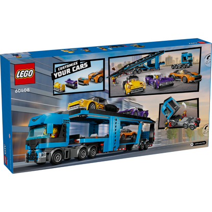 LEGO® City Car Transporter Truck with Sports Cars - Xe Tải Vận Chuyển Siêu Xe 60408 - LEGO LEGO - ảnh 3 - LEGO® City