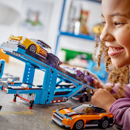LEGO® City Car Transporter Truck with Sports Cars - Xe Tải Vận Chuyển Siêu Xe 60408 - LEGO - Hình ảnh bổ sung 7