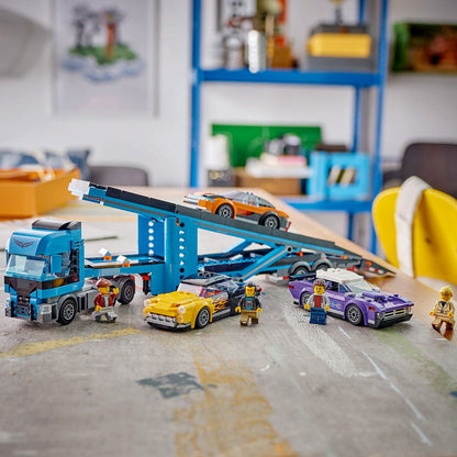 LEGO® City Car Transporter Truck with Sports Cars - Xe Tải Vận Chuyển Siêu Xe 60408 - LEGO - Hình ảnh bổ sung 5