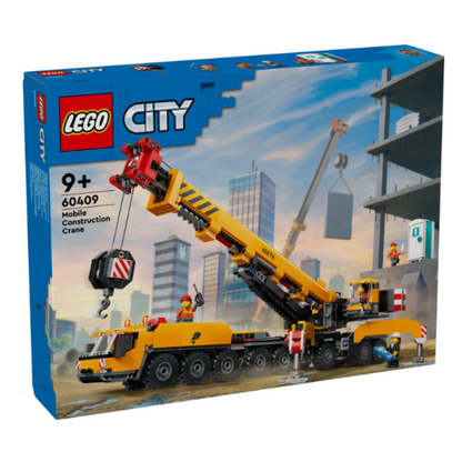 LEGO® City Yellow Mobile Construction Crane - Xe Cần Cẩu Xây Dựng Di Động - LEGO 60409 - Hình ảnh sản phẩm