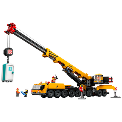 LEGO® City Yellow Mobile Construction Crane - Xe Cần Cẩu Xây Dựng Di Động - LEGO 60409 - Hình ảnh chi tiết 2