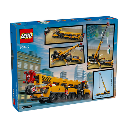 LEGO® City Yellow Mobile Construction Crane - Xe Cần Cẩu Xây Dựng Di Động - LEGO 60409 LEGO - Building Sets