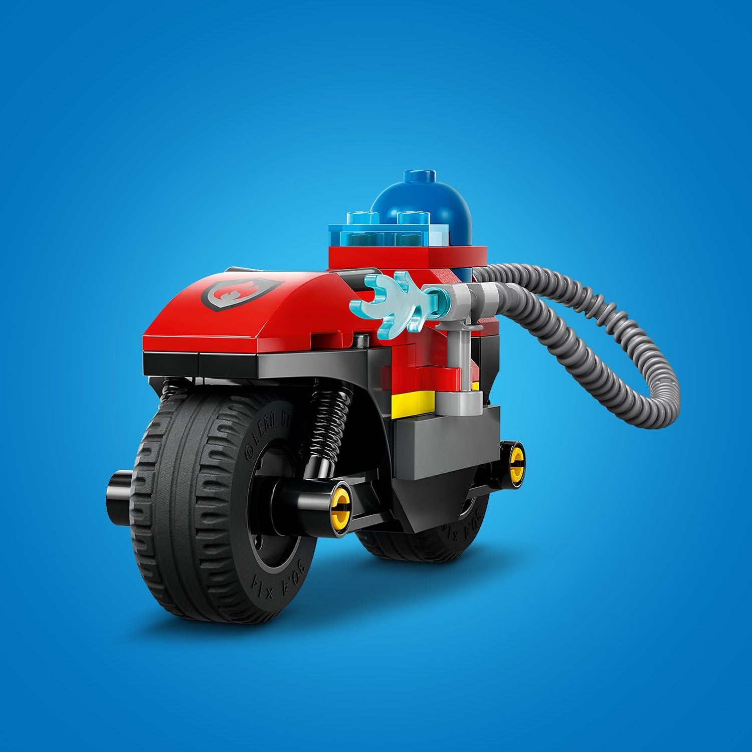 LEGO® City Fire Rescue Motorcycle - Đồ chơi lắp ráp Xe Mô tô Cứu hỏa - LEGO 60410 - Hình ảnh bổ sung 6
