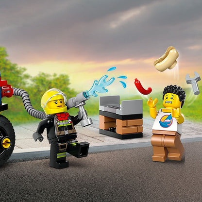 LEGO® City Fire Rescue Motorcycle - Đồ chơi lắp ráp Xe Mô tô Cứu hỏa - LEGO 60410 - Hình ảnh bổ sung 7