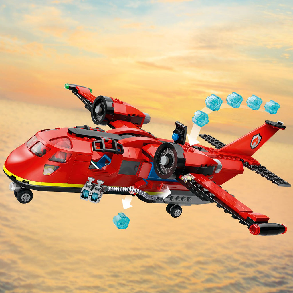 LEGO® City Fire Rescue Plane - Máy Bay Cứu Hỏa Thành Phố - LEGO 60413 LEGO - ảnh 1 - Đồ chơi lắp ráp