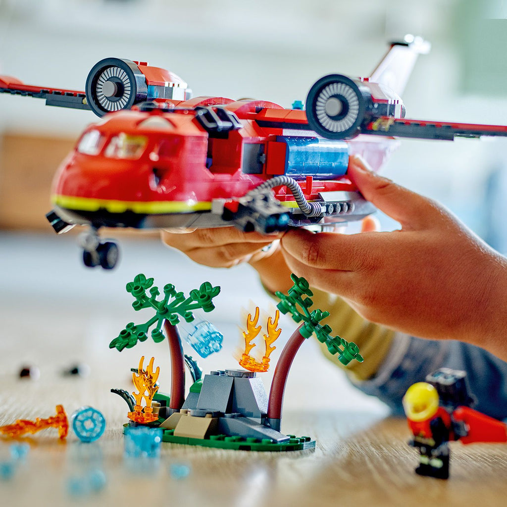 LEGO® City Fire Rescue Plane - Máy Bay Cứu Hỏa Thành Phố - LEGO 60413 LEGO - ảnh 2 - Đồ chơi lắp ráp