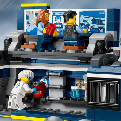 LEGO® City Police Mobile Crime Lab Truck - Xe Tải Phòng Thí Nghiệm Tội Phạm Lưu Động - LEGO 60418 - Hình ảnh bổ sung 7