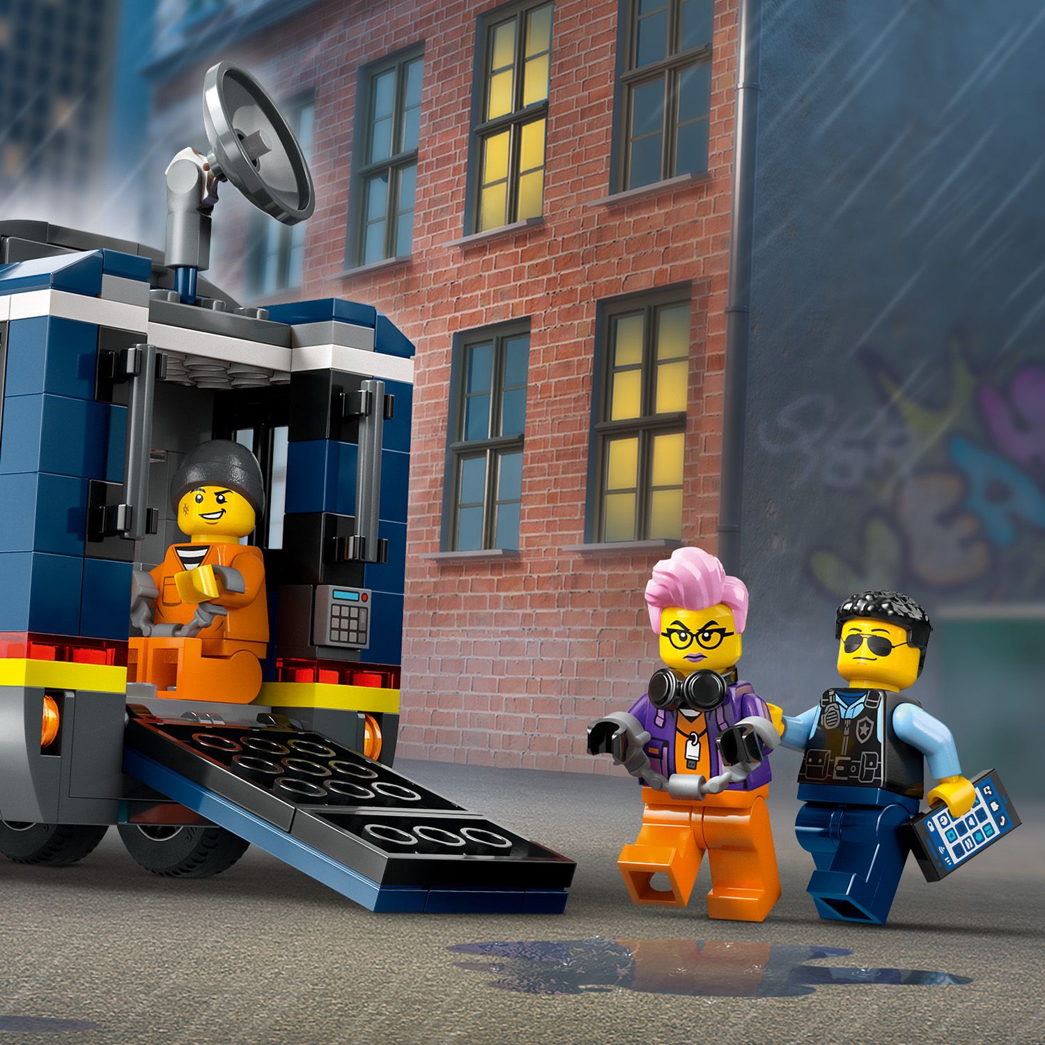 LEGO® City Police Mobile Crime Lab Truck - Xe Tải Phòng Thí Nghiệm Tội Phạm Lưu Động - LEGO 60418 LEGO - ảnh 1 - LEGO City
