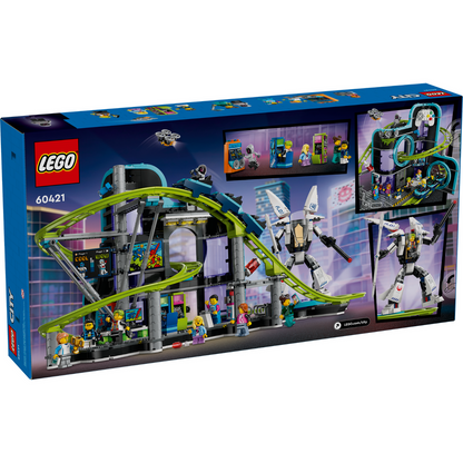 LEGO® City Robot World Roller-Coaster Park - Bộ Đồ Chơi Tàu Lượn Siêu Tốc Thành Phố Robot - LEGO 60421 LEGO - ảnh 4 - LEGO Ci