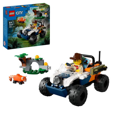 LEGO® City Jungle Explorer ATV Red Panda Mission - Xe Địa Hình Thám Hiểm Gấu Trúc Đỏ - LEGO 60424 LEGO - ảnh 3 - LEGO City