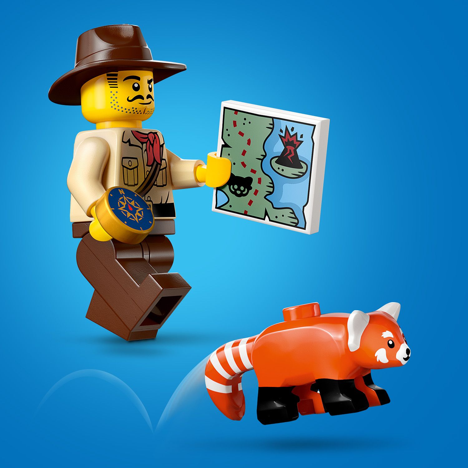 LEGO® City Jungle Explorer ATV Red Panda Mission - Xe Địa Hình Thám Hiểm Gấu Trúc Đỏ - LEGO 60424 LEGO - ảnh 2 - LEGO City